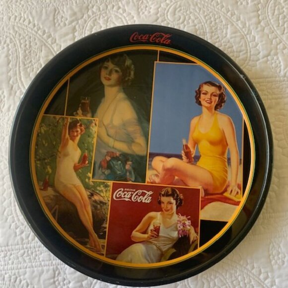 Coca Cola Metal Tray - Picture 1 of 6